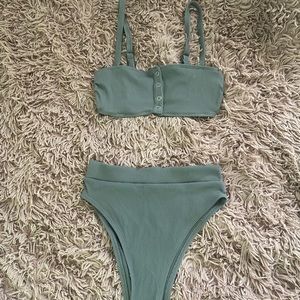 Two piece bathing suit (never worn )